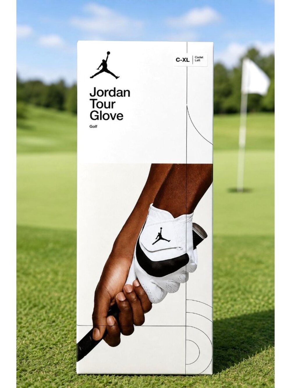 Nike Jordan Tour Golf Glove White Left Hand Men's Adult XL - NEW
